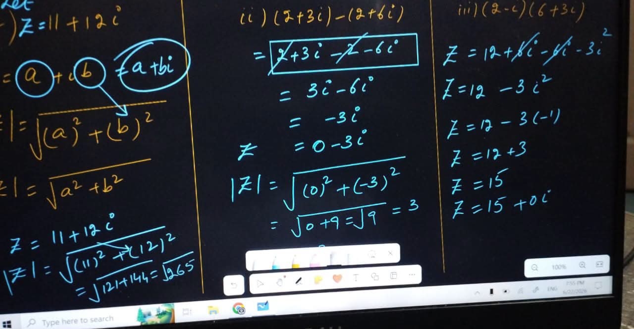 Magnitude in Complex No.