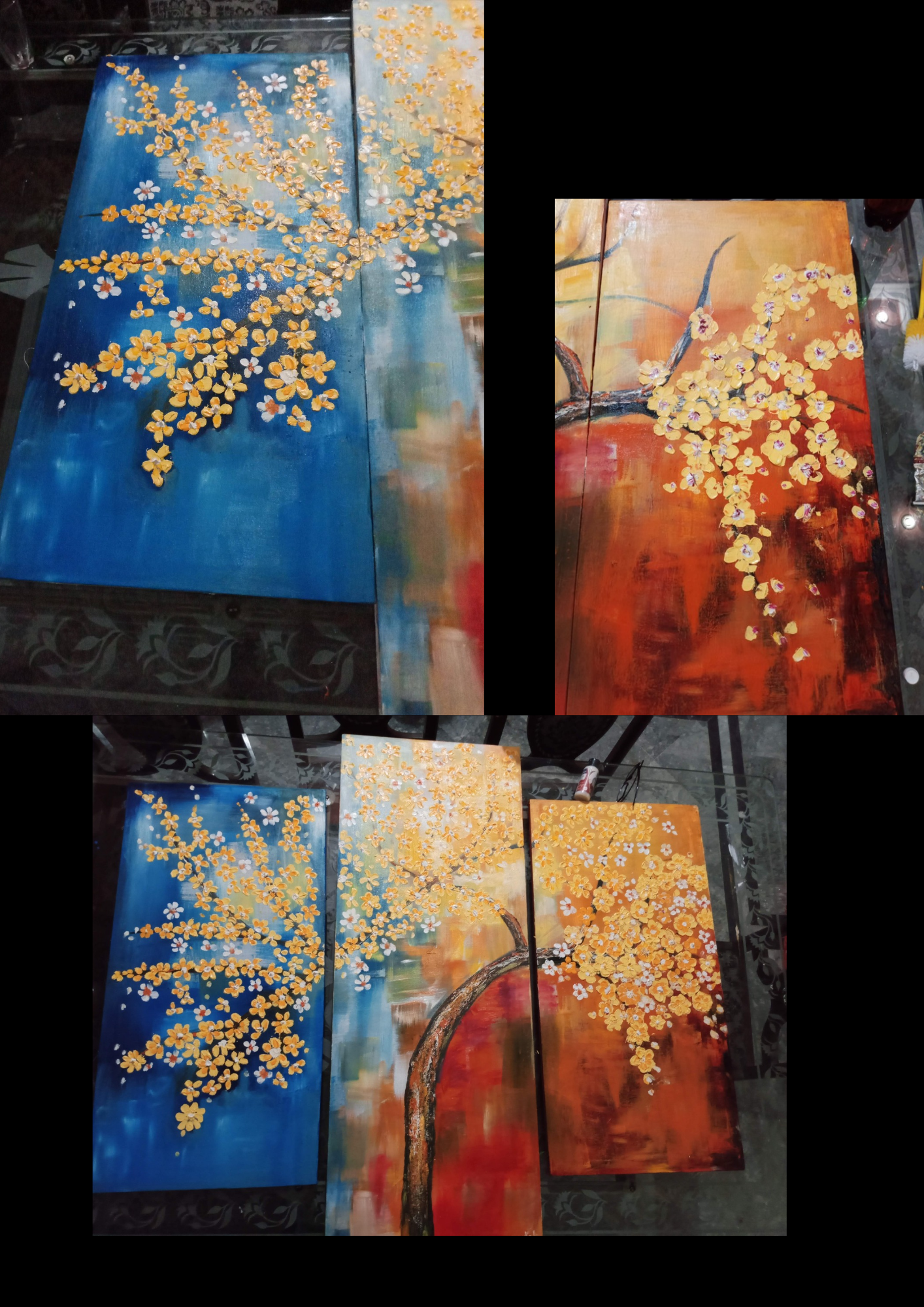 oil on camvas